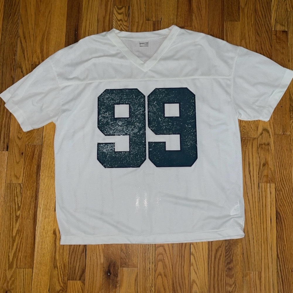 Urban Outfitters Oversized Green Mesh Jersey